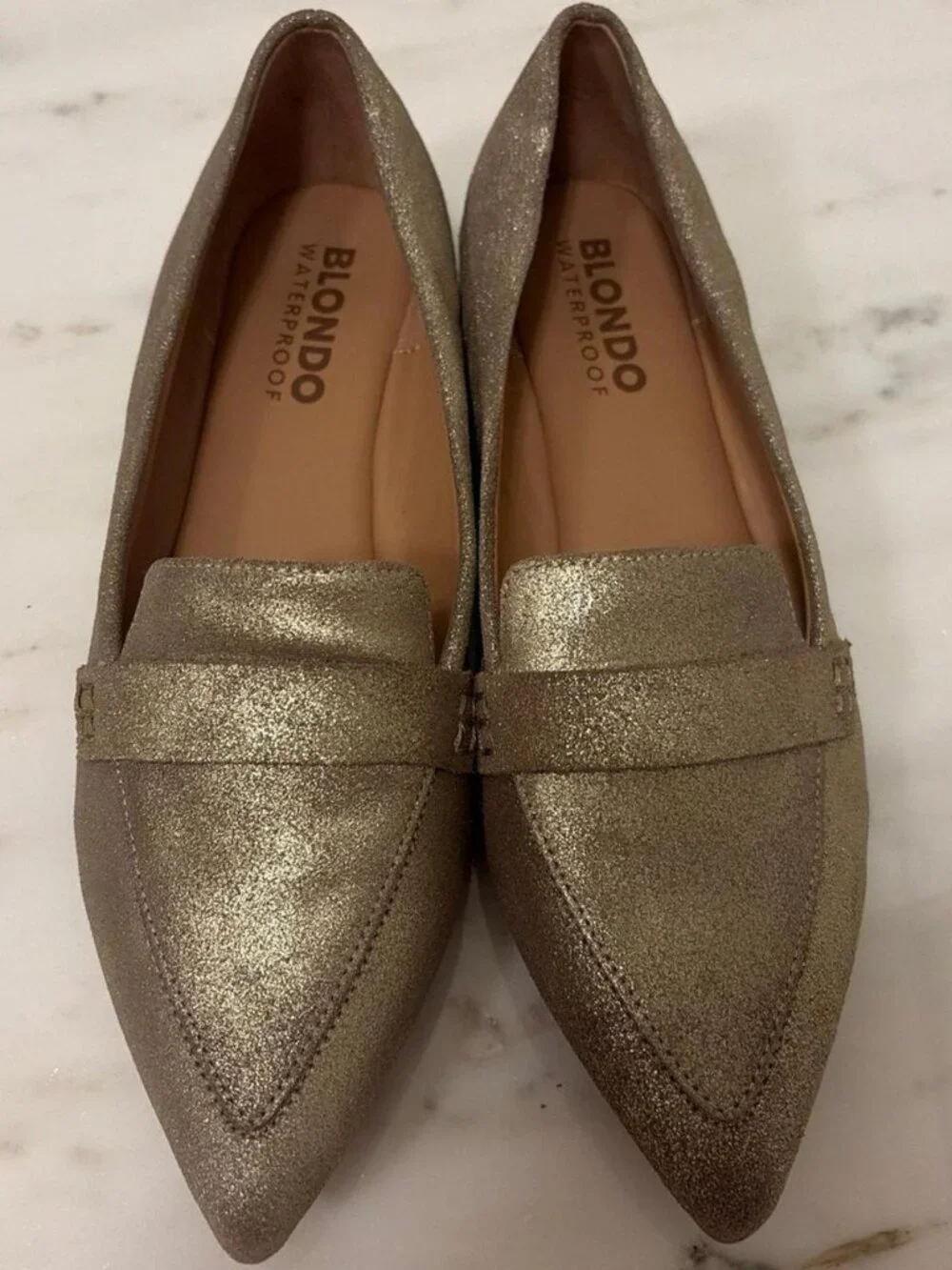 Blondo Women's Gold Loafers
